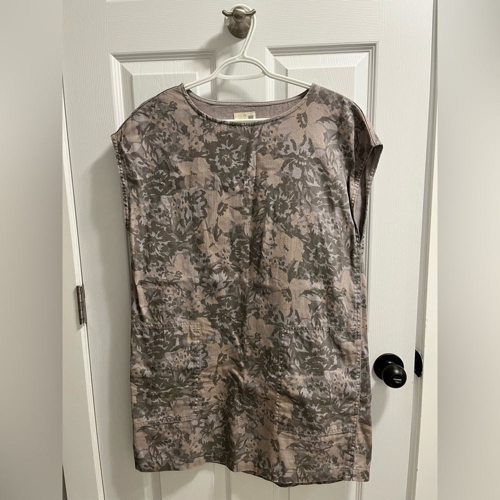 Wilfred Gray and Tan Box dress